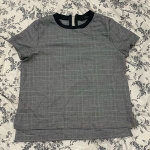 Zara plaid shirt